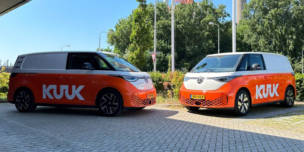 een elektrische bedrijfswagen leasen